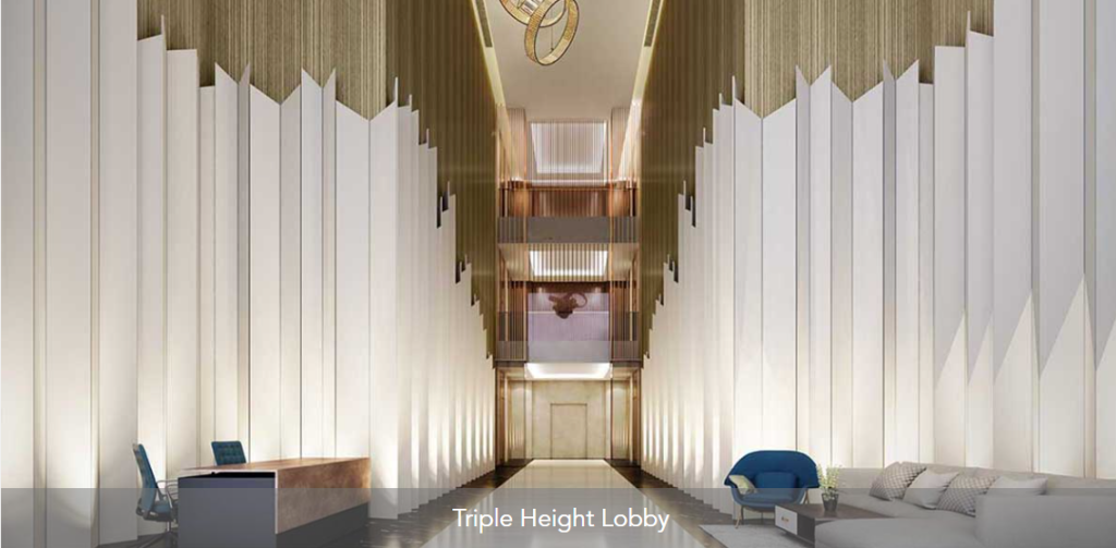 Triple Height Lobby at dynasty